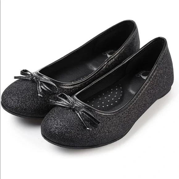 Fitory Shoes New Fitory Girls Dress Glitter Ballet Flat Shoe